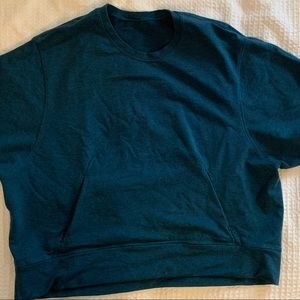 Size 8 Lululemon Crop Jacket t shirt